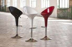 High Back Space Bar Stool